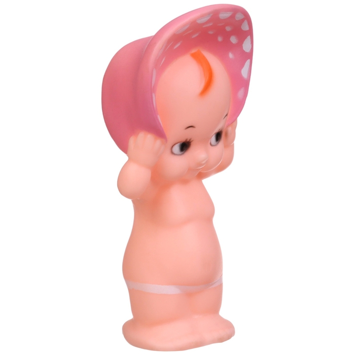 Резиновая игрушка для ванны &laquo;Девочка в шляпе&raquo;, 12,5, с пищалкой, Крошка Я