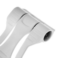 Подставка для телефона LuazON, складная, усиленная, регулируемая высота, бело/оранжевая Подставка для телефона LuazON, складная, усиленная, регулируемая высота, бело/оранжевая