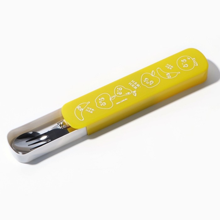 Набор столовых приборов &laquo;Ням-ням, вилка&raquo;, ложка