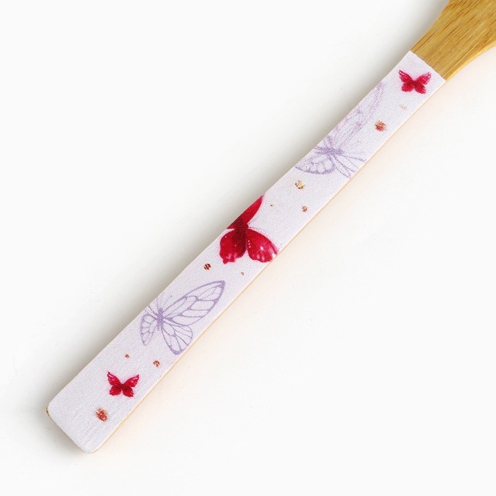 Ложка бамбуковая &laquo;Самой нежной&raquo;, 3 х 16 см.