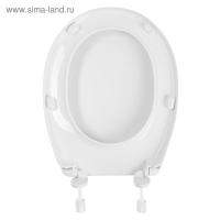 Сиденье для унитаза "Уклад" СУ 64.07.80/64.02.80, для унитазов Бриз, Дора,Комфорт