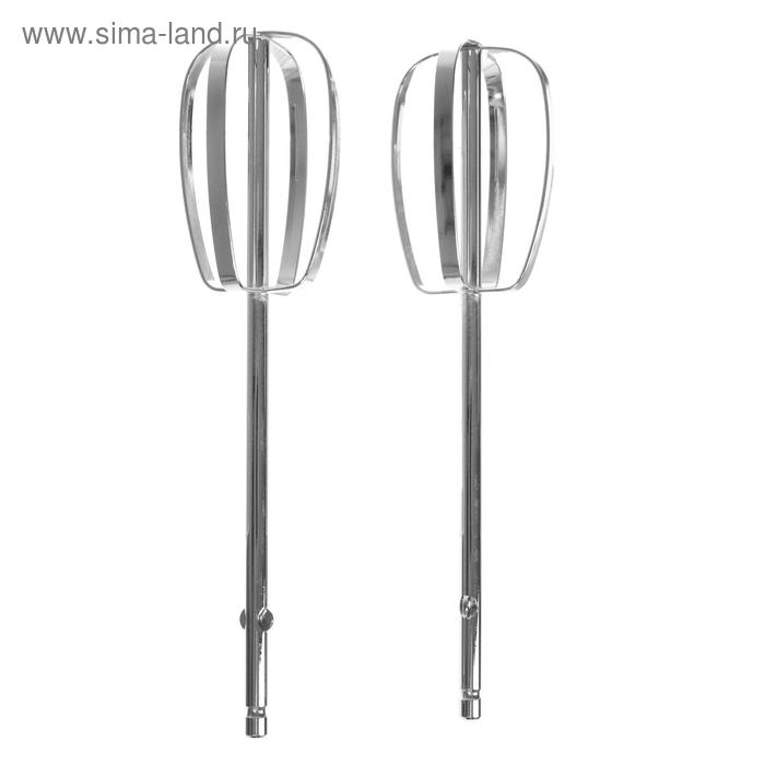 Миксер Миксер "Матрёна" MA-012, ручной, 150 Вт, 7 скоростей, 2 насадки, бело-зелёный