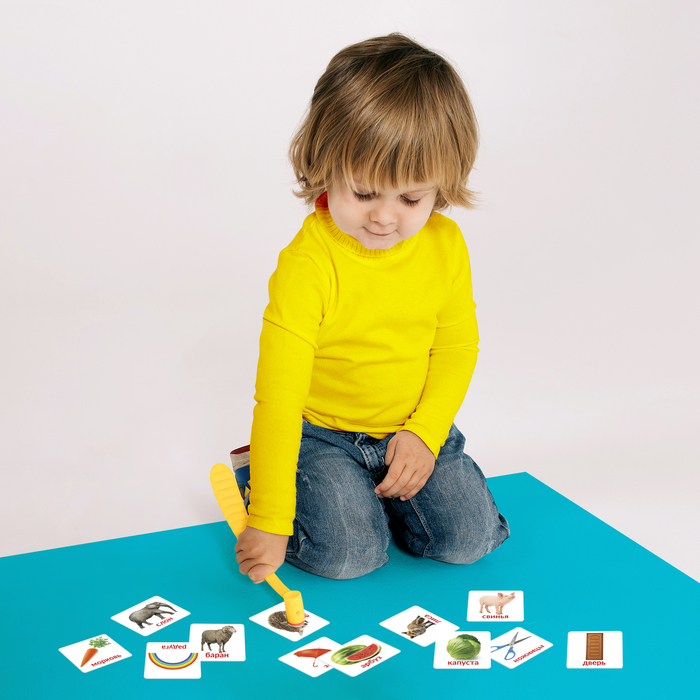 Настольная игра на реакцию и внимание &laquo;Весёлые молоточки&raquo;, загадки, 2-4 игрока, 3+