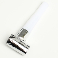 Карнавальный язычок &laquo;Праздник&raquo;, набор 6 шт., цвет серебро