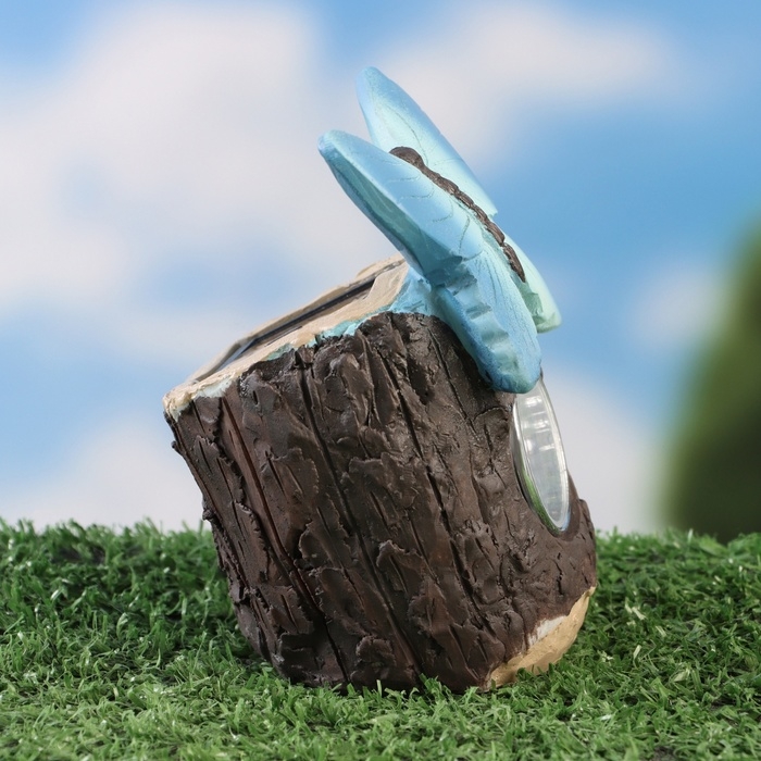 Садовый фонарь Садовый фонарь "Бабочка" микс, 8х6х12см