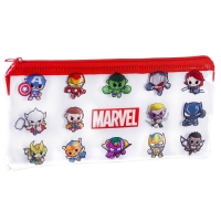 Пенал мягкий, 1 отделение, 95х205 мм, ПВХ, Мстители