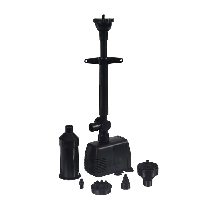 Фонтан садовый HJ-1543, 28 Вт, h = 2 м, 1400 л/ч, кабель 5 м Фонтан садовый HJ-1543, 28 Вт, h = 2 м, 1400 л/ч, кабель 5 м