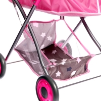 Коляска для кукол «Сладкий зайчик» универсальная, с корзиной и сумкой Коляска для кукол «Сладкий зайчик» универсальная, с корзиной и сумкой