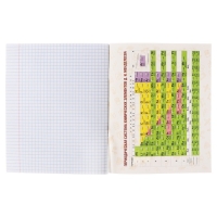 Тетрадь предметная Calligrata TOP "BlackTone", 48 листов в клетку Химия, со справочным материалом, обложка мелованный картон, Soft-touch + выборочный лак, блок офсет Тетрадь предметная Calligrata TOP "BlackTone", 48 листов в клетку Химия, со справочным материалом, обложка мелованный картон, Soft-touch + выборочный лак, блок офсет