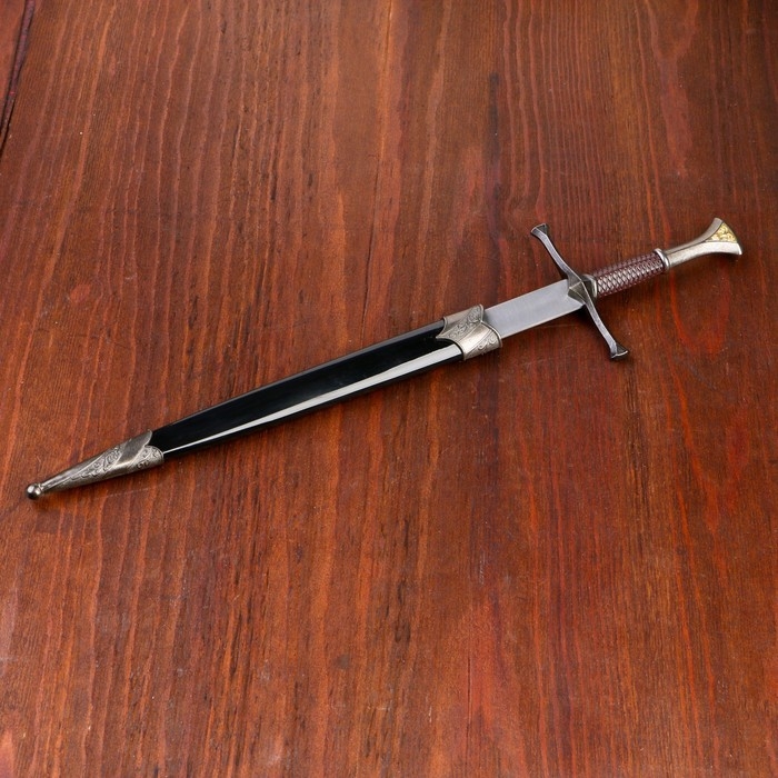 Сув. изделие кортик, чёрные ножны, 35см Сув. изделие кортик, чёрные ножны, 35см