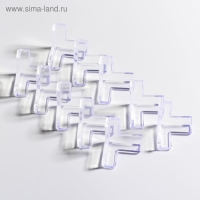 Защитные накладки на углы , 10 шт., силикон, Крошка Я Защитные накладки на углы , 10 шт., силикон, Крошка Я