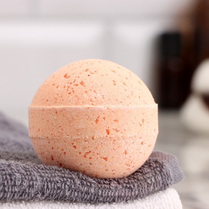 Бомбочка для ванны с морской солью Бомбочка для ванны с морской солью "Цитрусовый ФРЕШ" 110 г Добропаровъ