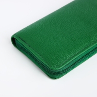 Кошелёк женский на молнии, цвет зелёный Кошелёк женский на молнии, цвет зелёный