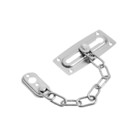 Цепочка дверная ТУНДРА, цвет хром, 1 шт. Цепочка дверная ТУНДРА, цвет хром, 1 шт.