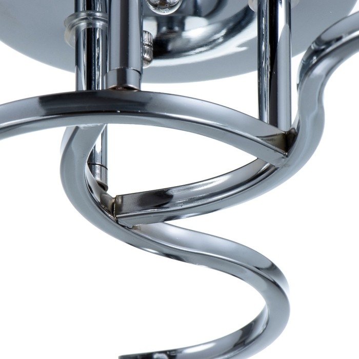 Люстра "Каспиан" 3хЕ27 40Вт хром 48х48х22 см BayerLux