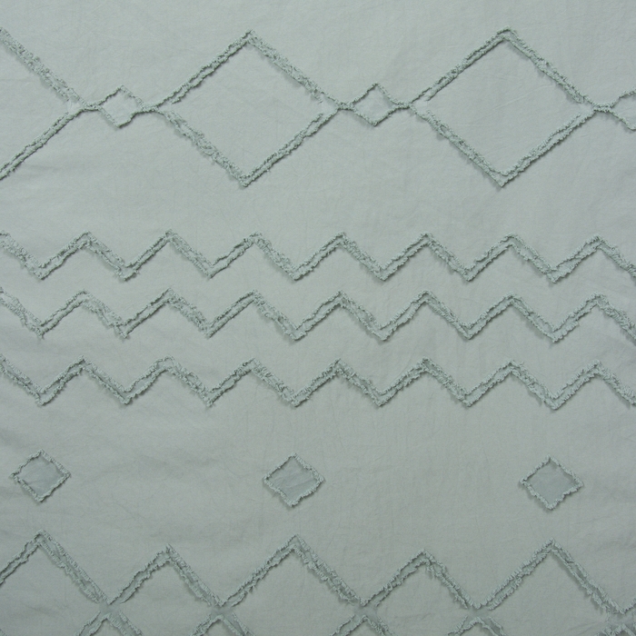 Покрывало LoveLife Tufting: Орнамент цв.зеленый, 150*220&plusmn;5см, микрофайбер, 100% п/э