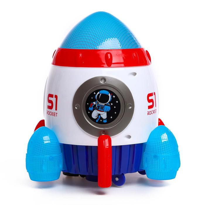 Ракета &laquo;Космос&raquo;, световые и звуковые эффекты, работает от батареек