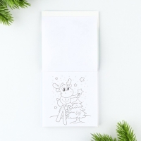 Подарочный набор новогодний, блокнот и восковые мелки &laquo;С новым годом&raquo;