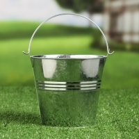 Кашпо "Ведерко Альма" 13,5х13,5х11,5см Кашпо "Ведерко Альма" 13,5х13,5х11,5см