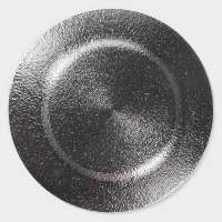 Тарелка стеклянная Magistro &laquo;Карамель. Синее серебро&raquo;, d=21 см, цвет синий