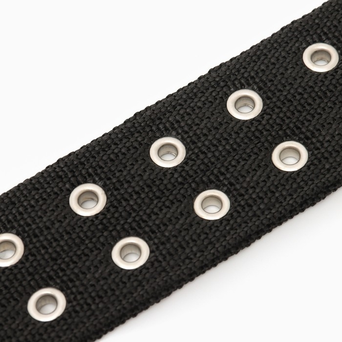 Ошейник четырехслойный, 80 х 4,9 см, ОШ 65-75 см, полиэстер, чёрный Ошейник четырехслойный, 80 х 4,9 см, ОШ 65-75 см, полиэстер, чёрный