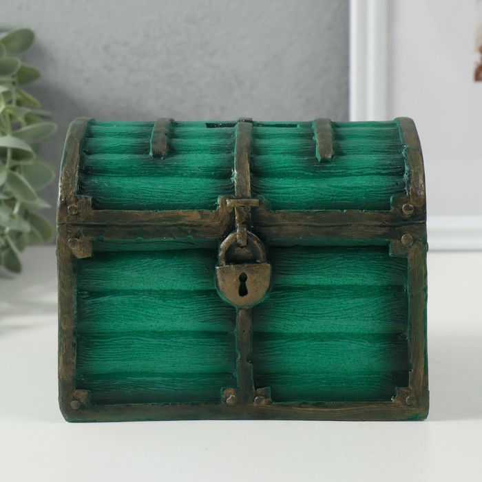 Копилка "СУНДУК " 11 х 14 х 10,5 см.
