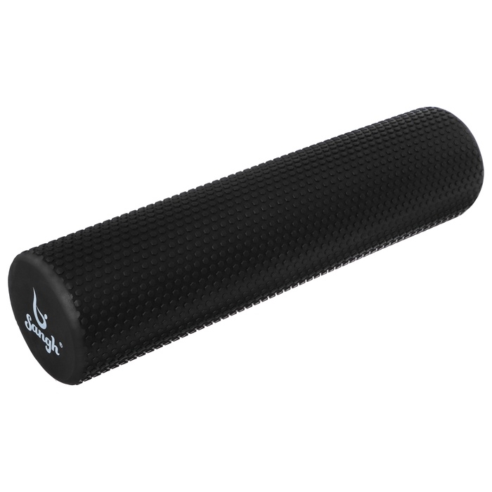 Ролик массажный Sangh, 60х15 см, цвет чёрный Ролик массажный Sangh, 60х15 см, цвет чёрный
