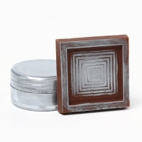 Кандурин плотный &laquo;Матовое серебро&raquo; для шоколада и капкейков, 2 г.