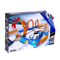 Автотрек «Тройная петля», 2 машинки, работает от батареек Автотрек «Тройная петля», 2 машинки, работает от батареек