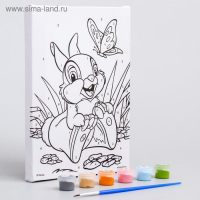 Картина по номерам для детей "Топотун" 21х15 см, Бэмби Картина по номерам для детей "Топотун" 21х15 см, Бэмби