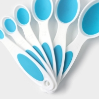 Набор мерных ложек Доляна &laquo;Тепло&raquo;, 6 шт: 0,62/1,25/2,5/5/7,4/15 мл, цвет МИКС