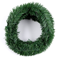 Новый год! Проволока для поделок и декора &laquo;Хвоя&raquo;длина &mdash; 5 м, диаметр &mdash; 3,5 см, цвет зелёный