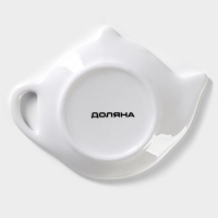 Подставка под чайный пакетик Доляна &laquo;Эвкалипт&raquo;, 12&times;9&times;1,5 см