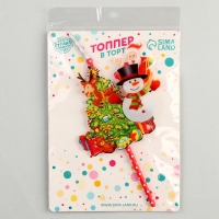 Топпер-свеча &laquo;Новый год&raquo;