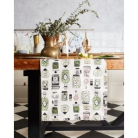 Дорожка на стол "Этель" Kitchenware 40х149см, 100% хлопок, саржа 190 г/м2