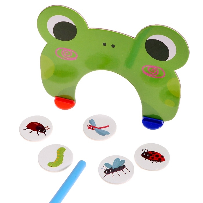 Развивающий набор &laquo;Покорми лягушку&raquo;, 3+
