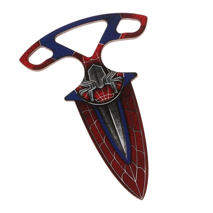Деревянное оружие, детское сувенирное &laquo;Паук&raquo;, нож тычковый, 11 х 15,6 см