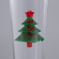 Лава лампа &laquo;Елка&raquo; LED 3хААА, USB зеленый 6,5х6,5х23,7см