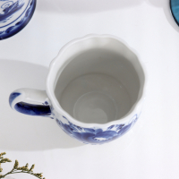 Бокал "Дачный" автор Еремина Л.Г.,12х8х10 см, 330 мл, 1 сорт, гжель Бокал "Дачный" автор Еремина Л.Г.,12х8х10 см, 330 мл, 1 сорт, гжель