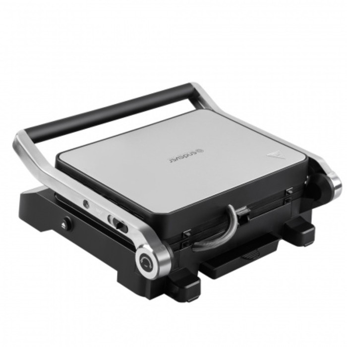 Гриль электрический Endever Grillmaster245, 2300 Вт, антипригарное покрытие, 30х22 см, серый 1052646