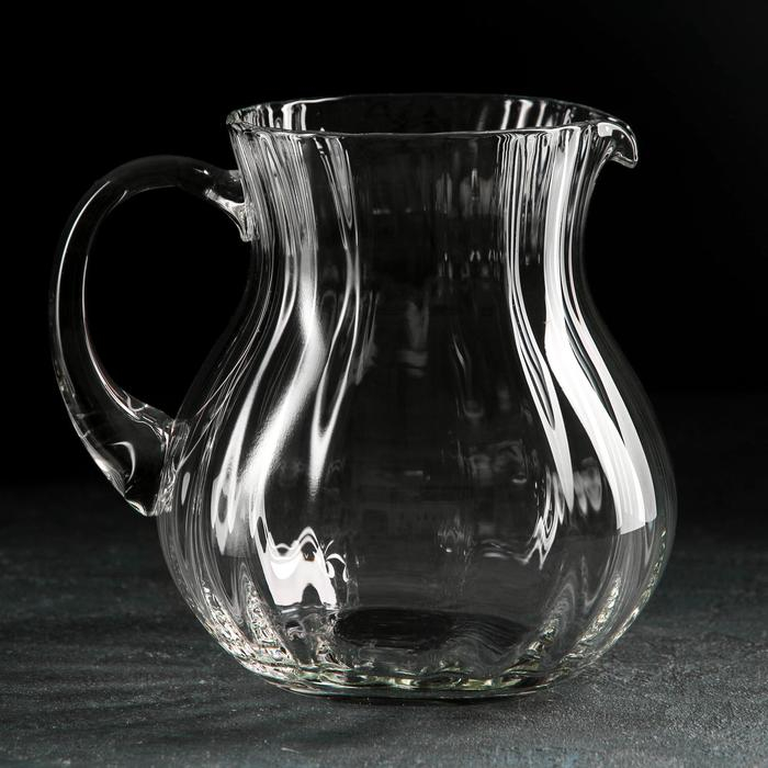 Кувшин &laquo;Рифлёнка&raquo;, 1,5 л, без крышки