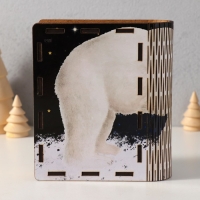 Новогодняя копилка-шкатулка "Мечта укажет путь" 14х12х5 см Новогодняя копилка-шкатулка "Мечта укажет путь" 14х12х5 см