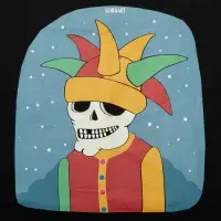 Футболка &laquo;Шут&raquo;, черная, размер S