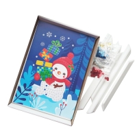 Набор для творчества. Рисунок с пайетками &laquo;Снеговик&raquo;