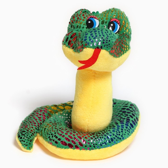 Мягкая игрушка &laquo;Змейка с язычком&raquo; на подвесе, 13 см