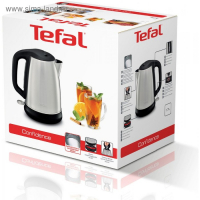Чайник электрический Tefal KI270D30, металл, 1.7 л, 2400 Вт, серебристый Чайник электрический Tefal KI270D30, металл, 1.7 л, 2400 Вт, серебристый