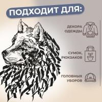 Термотрансфер &laquo;Волк граффити&raquo;, 20,2 &times; 28 см, цена за 1 лист