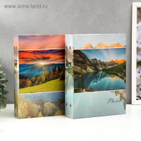 Фотоальбом на 200 фото 10х15 см "Пляжи" МИКС 23х17,5х4,7 см Фотоальбом на 200 фото 10х15 см "Пляжи" МИКС 23х17,5х4,7 см