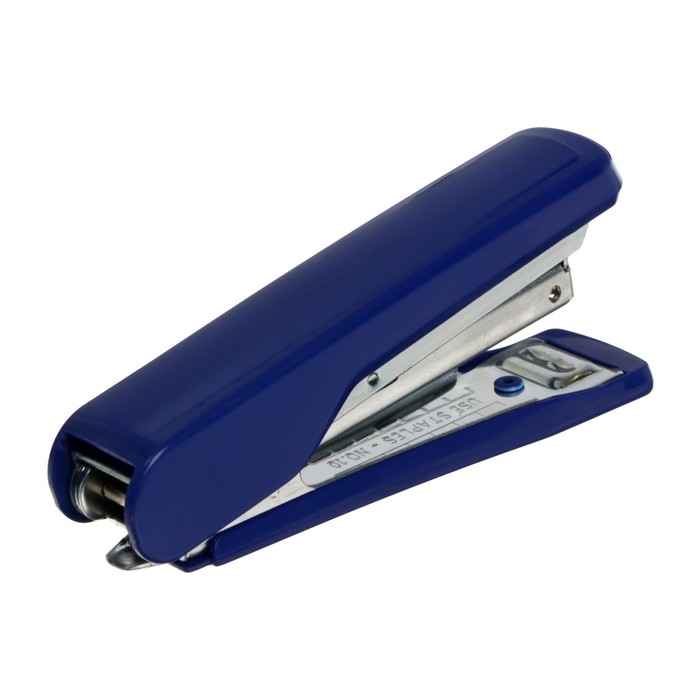 Степлер Kangaro HS-10H №10, до 20 листов, встроенный антистеплер, 50 скоб, микс