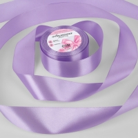 Лента атласная, 40 мм &times; 23 &plusmn; 1 м, цвет сиреневый №21